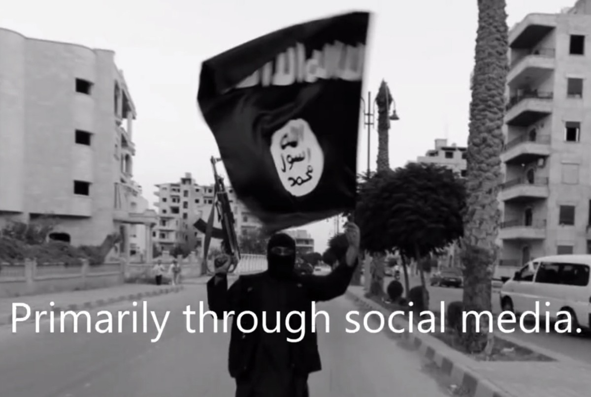 Záber z videla ISIS