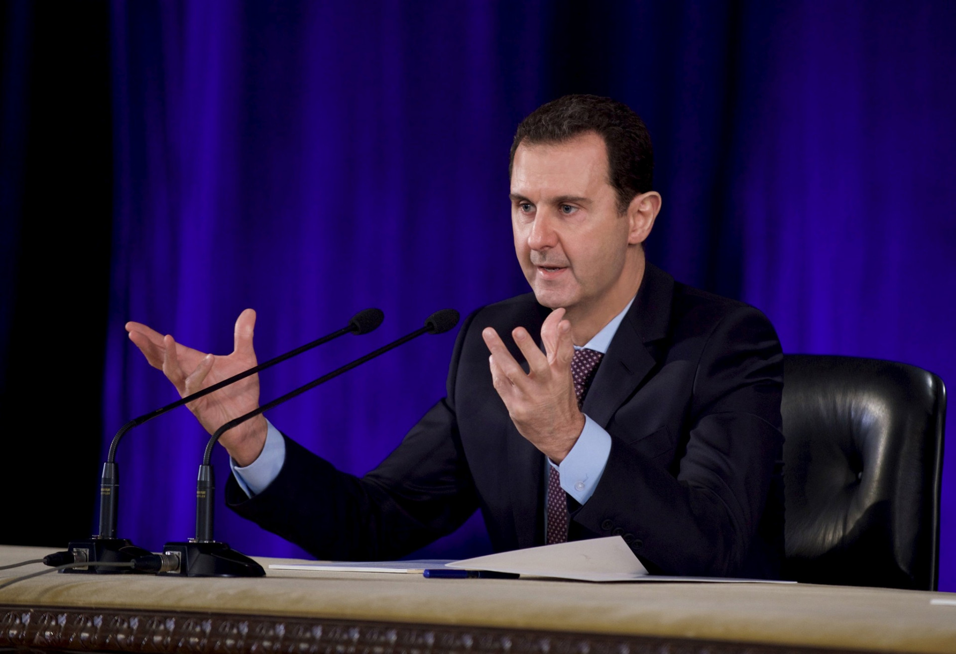 Sýrsky prezident Bašár Asad. Snímka: Reuters