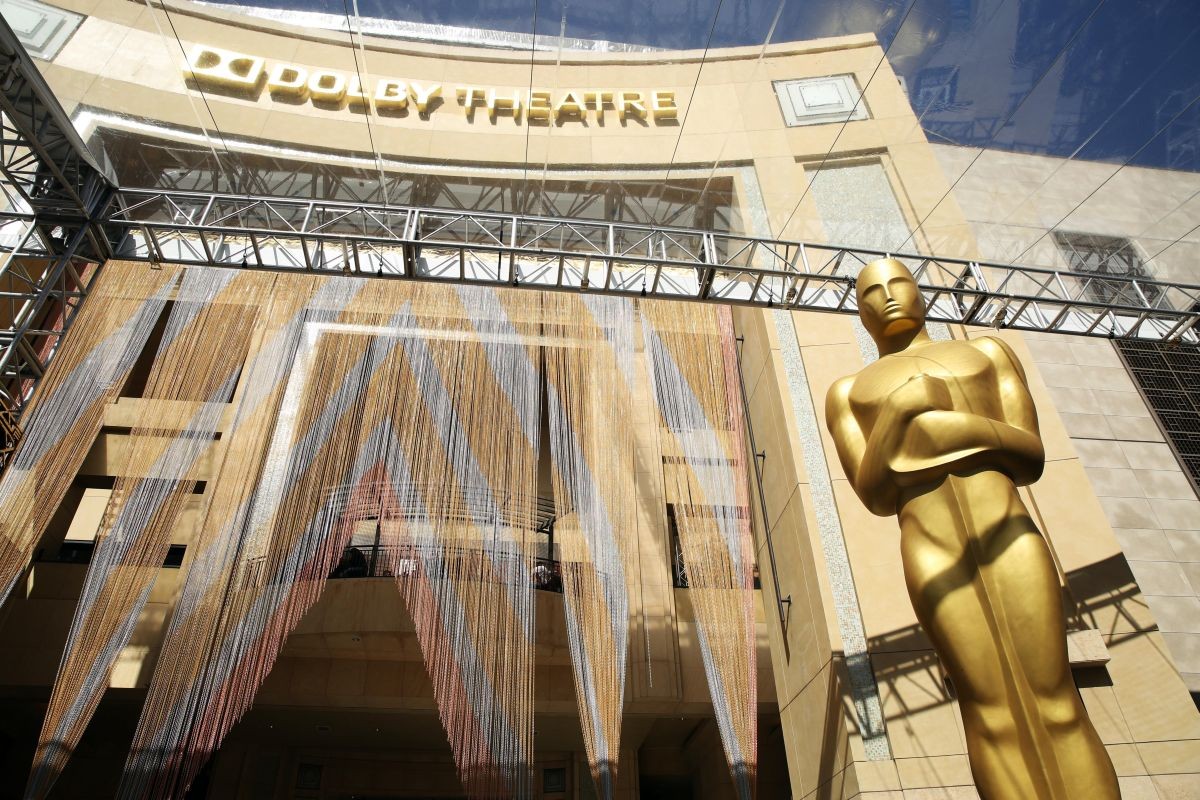Prípravy na udeľovanie cien Oscar. Snímka: Reuters