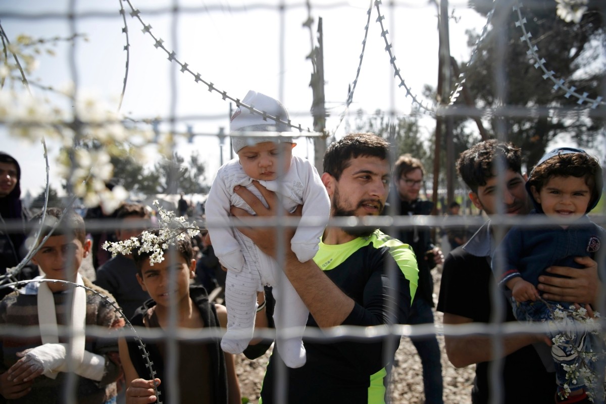 Utečenci v Grécku