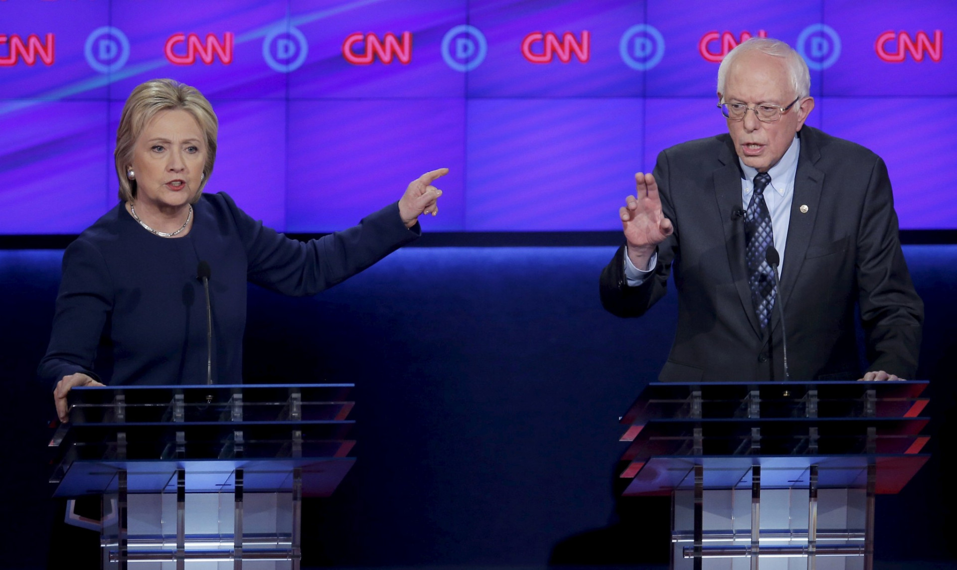Demokratické primárky - Clintonová a Sanders