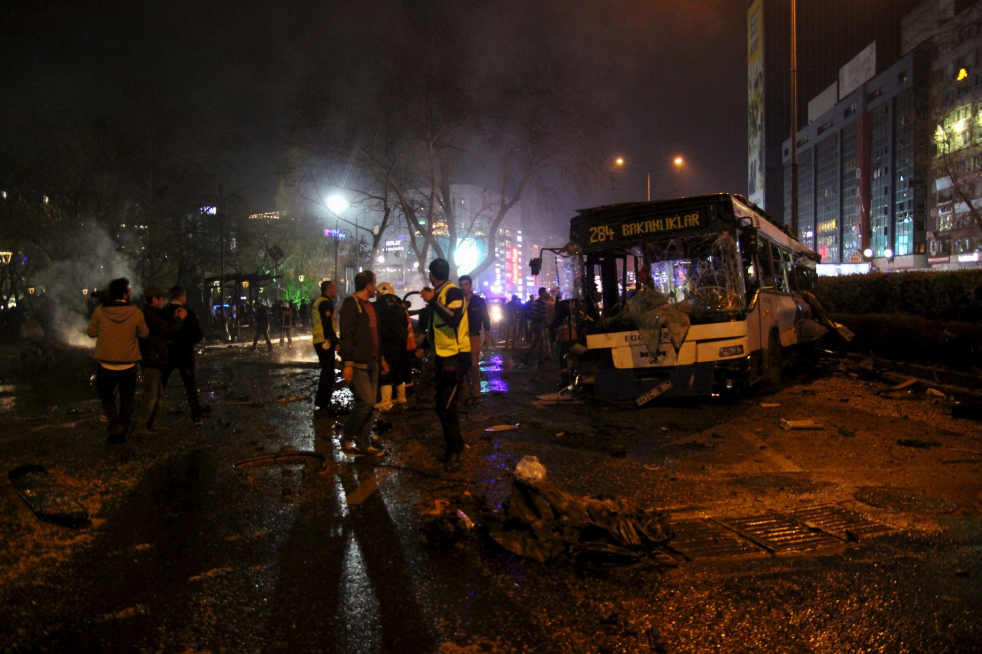 Teroristický útok v Ankare