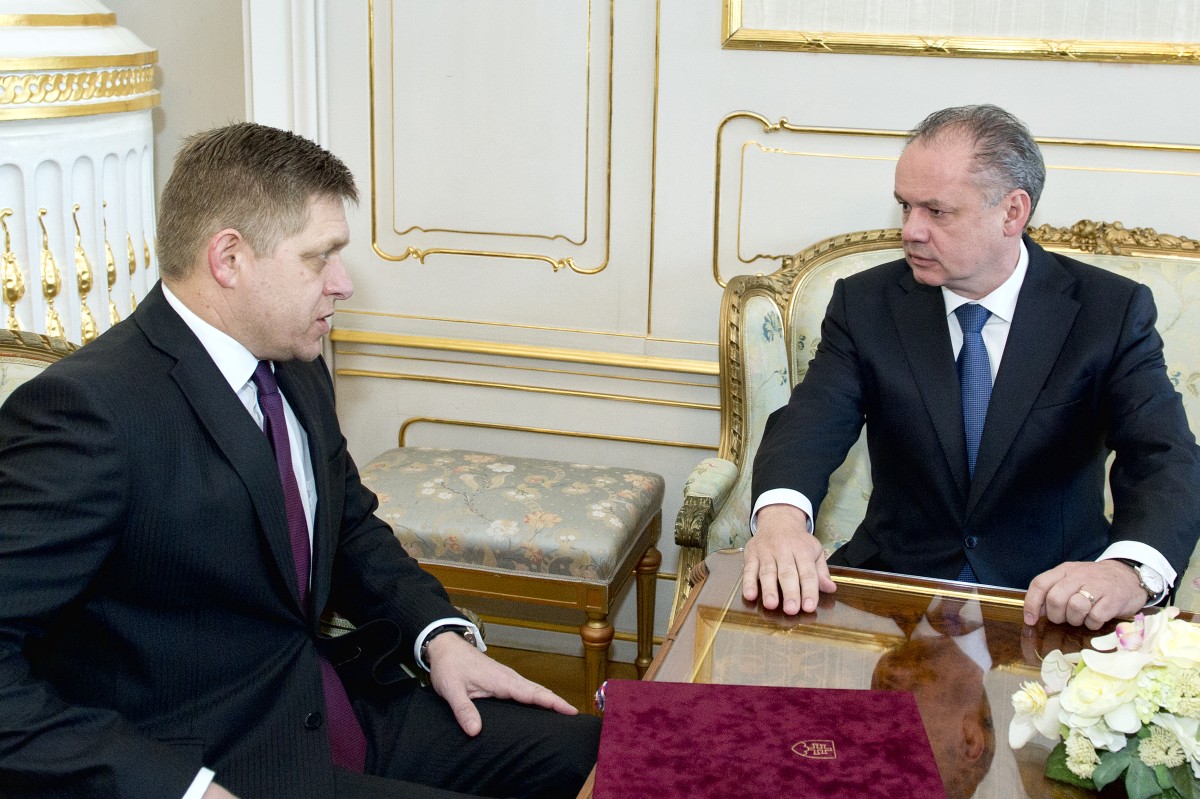 Premiér Fico s Andrejom Kiskom