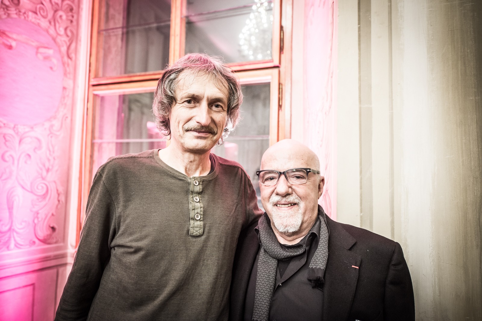 Paolo Coelho a maliar Ivan. Snímka: Ikar