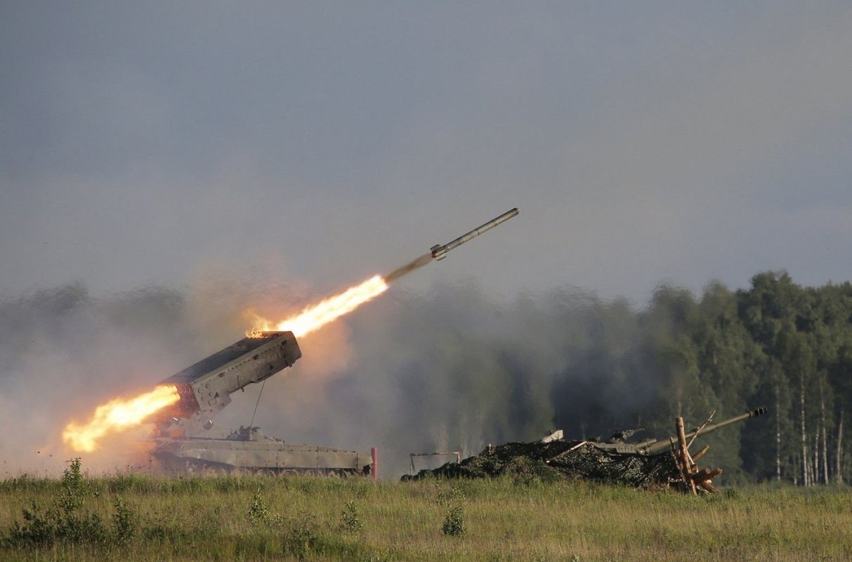 Ruský raketomet TOS-1A