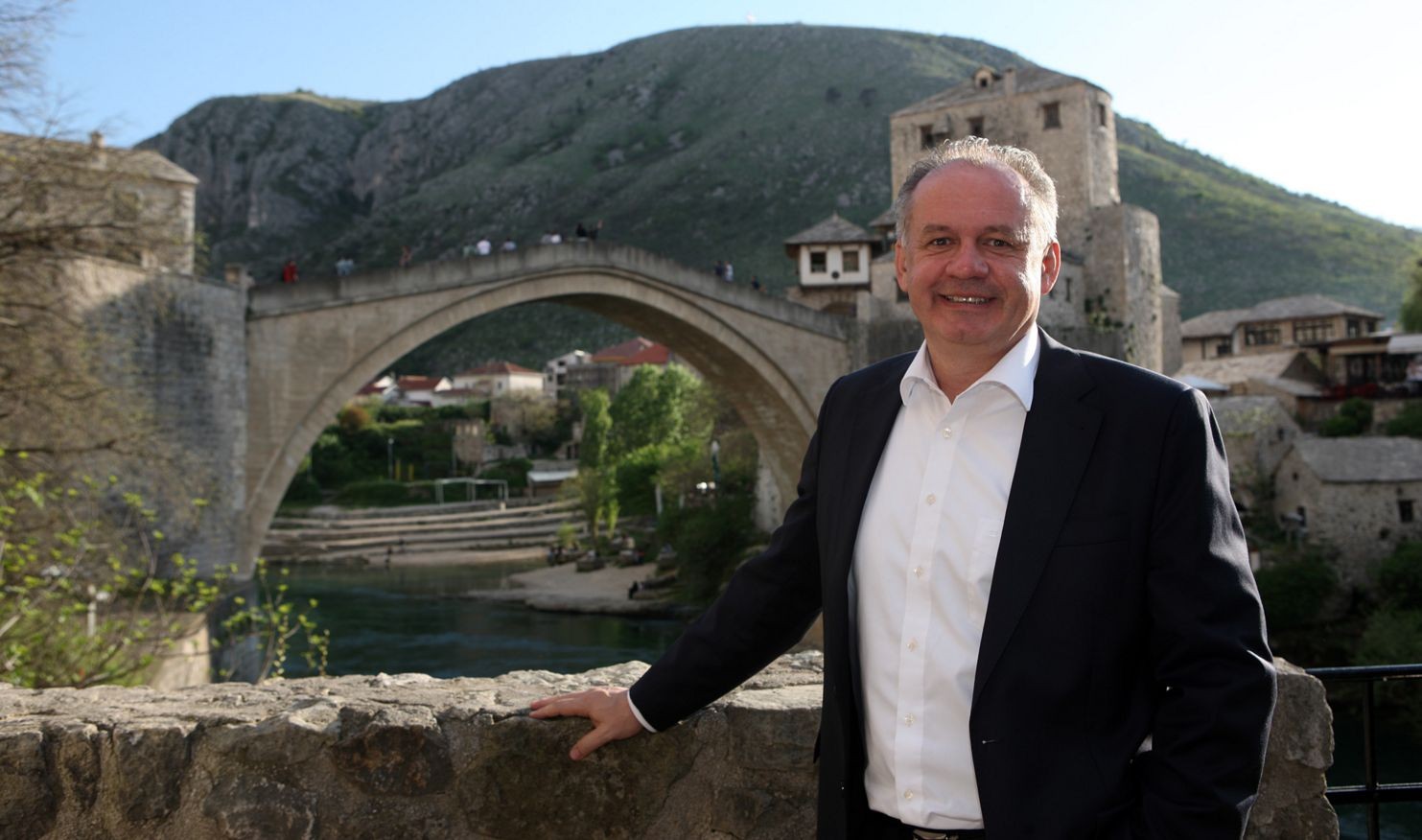 Prezident Kiska v Mostare