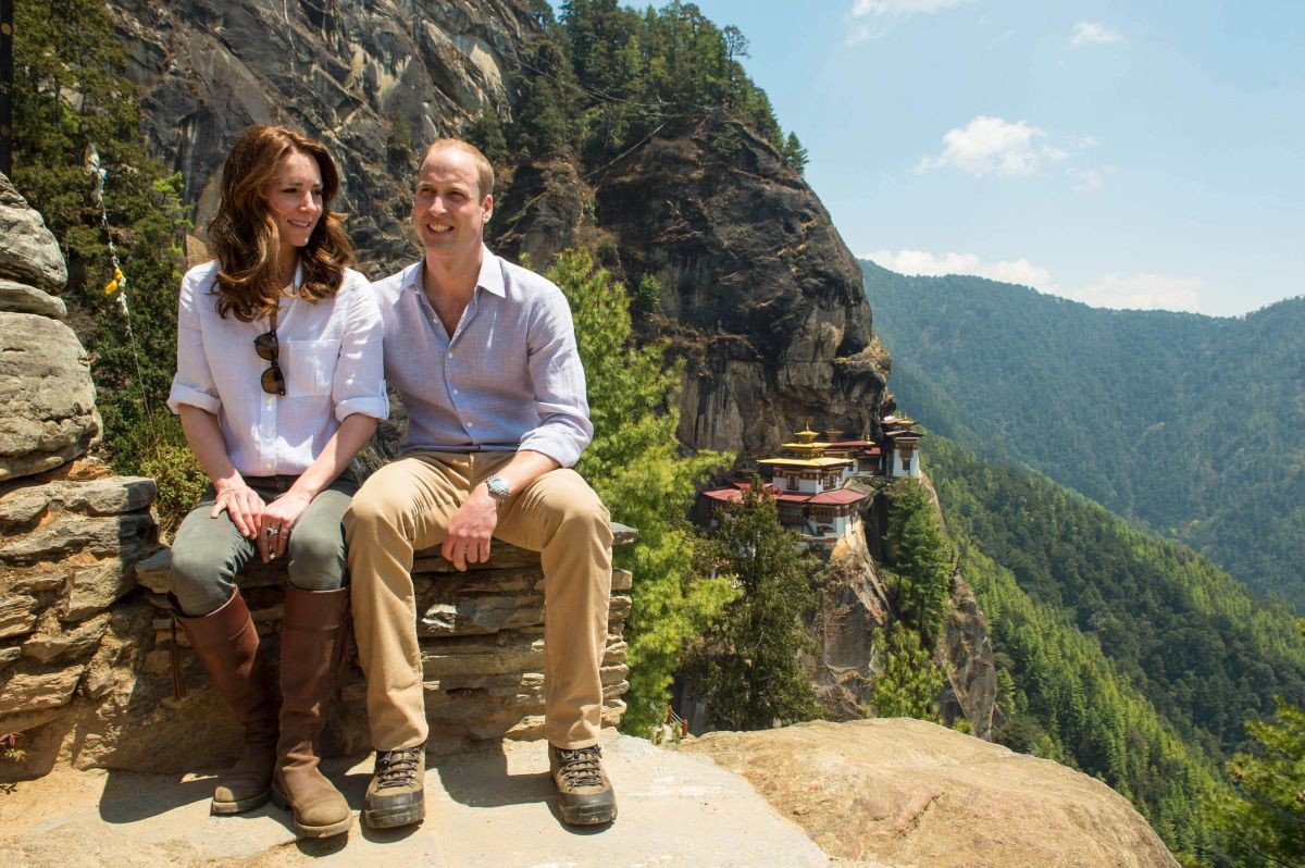 Kate s Williamom na cestách po Indii a Bhutáne