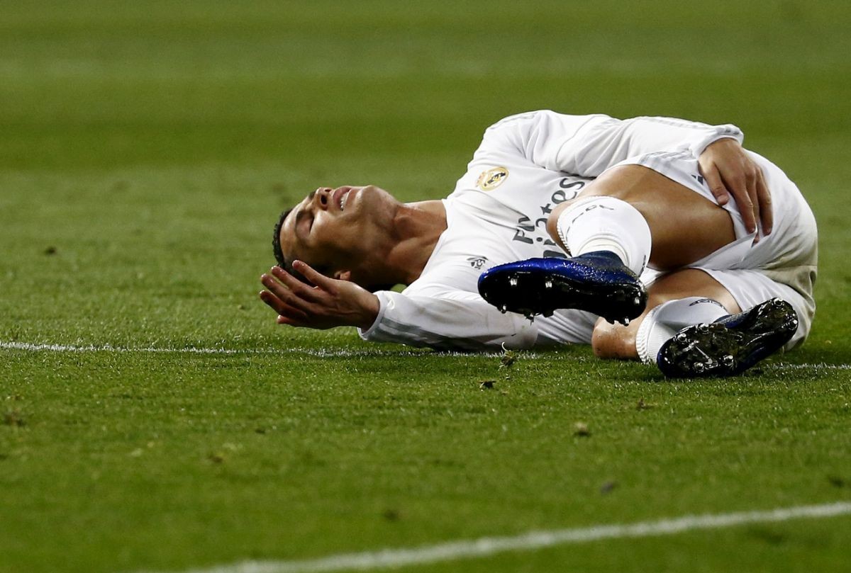 Hviezda Realu Madrid Cristiano Ronaldo 