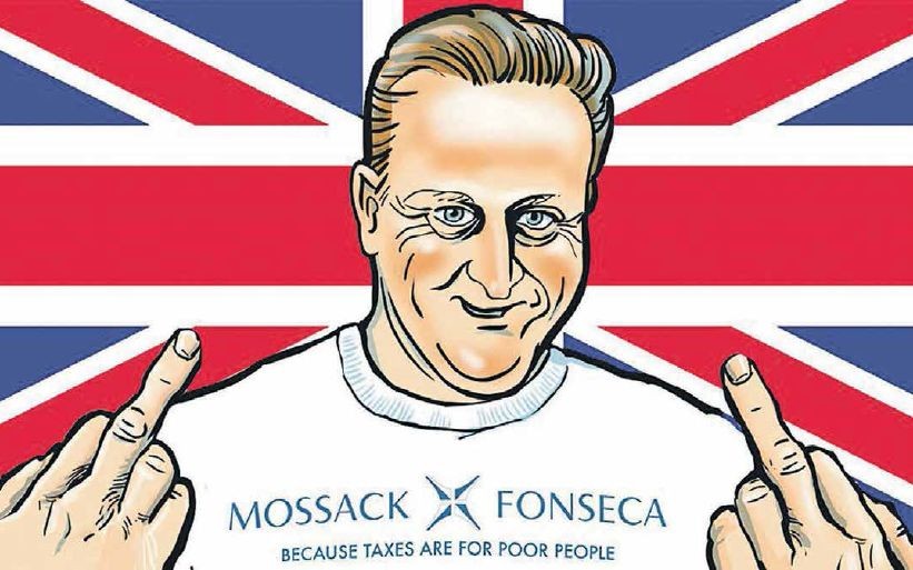 Premiér Veľkej Británie David Cameron bol dlhé roky odporcom schém na vyhýbanie sa daniam. Pritom práve on zrejme profitoval z holdingu s 31 miliónmi dolárov, ktorý v Paname založil jeho otec.