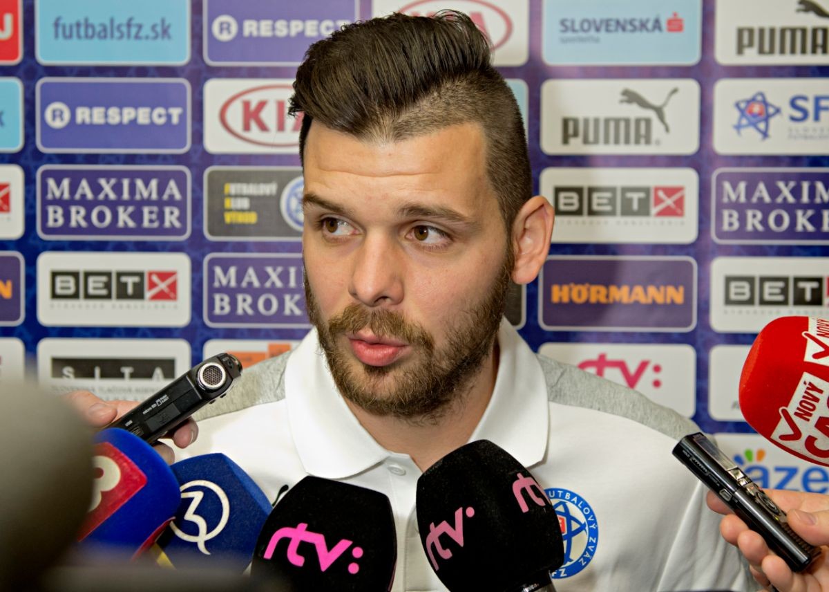 Slovenský futbalista Michal Ďuriš