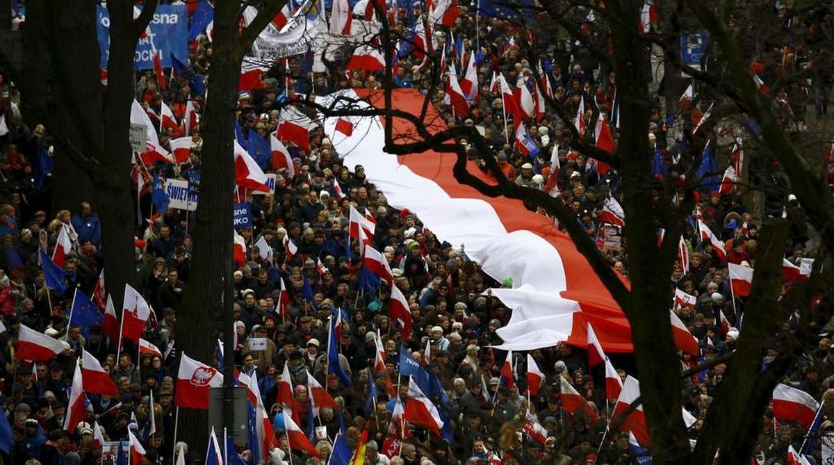 Protest vo Varšave