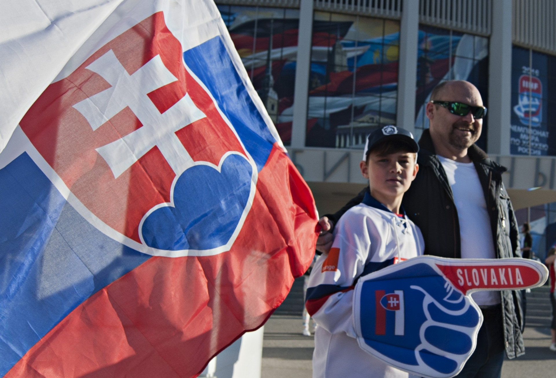 Slovenskí fanúšikovia si užívajú šampionát v Rusku.