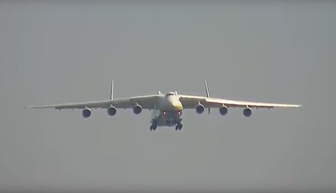 Najväčšie lietadlo na svete pristálo v Prahe