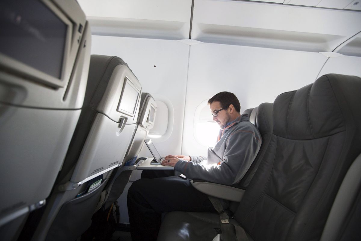 wifi v lietadle