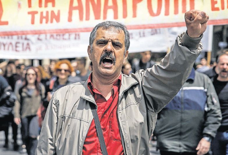 Grécko - protest