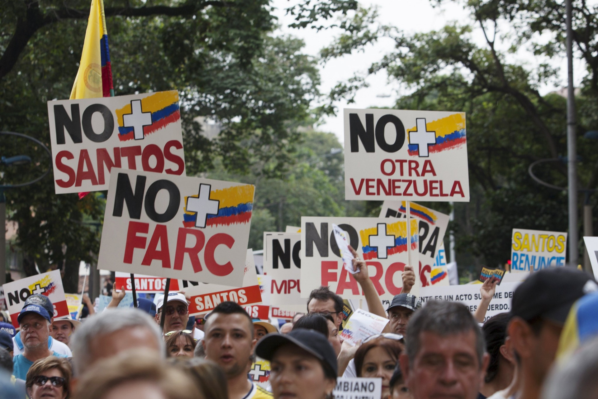 Protest v Kolumbii