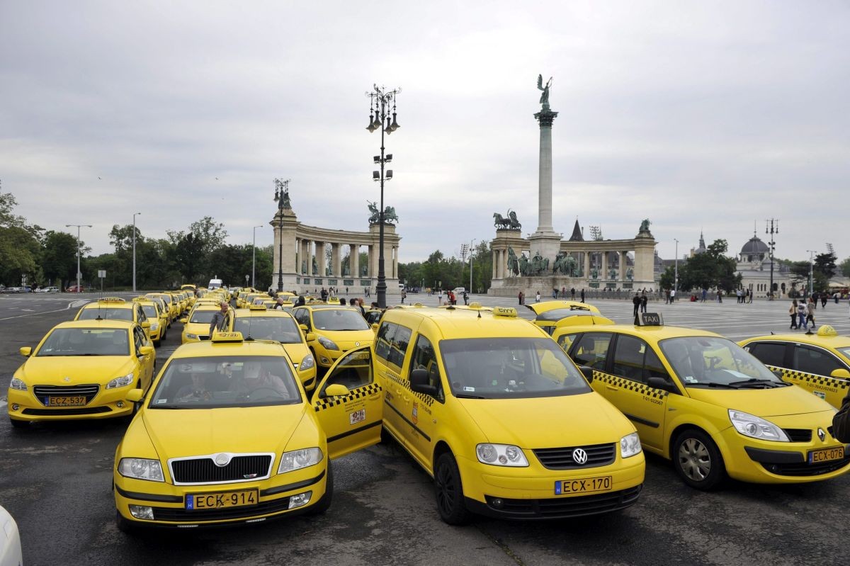 Uber demonštracia Maďarsko
