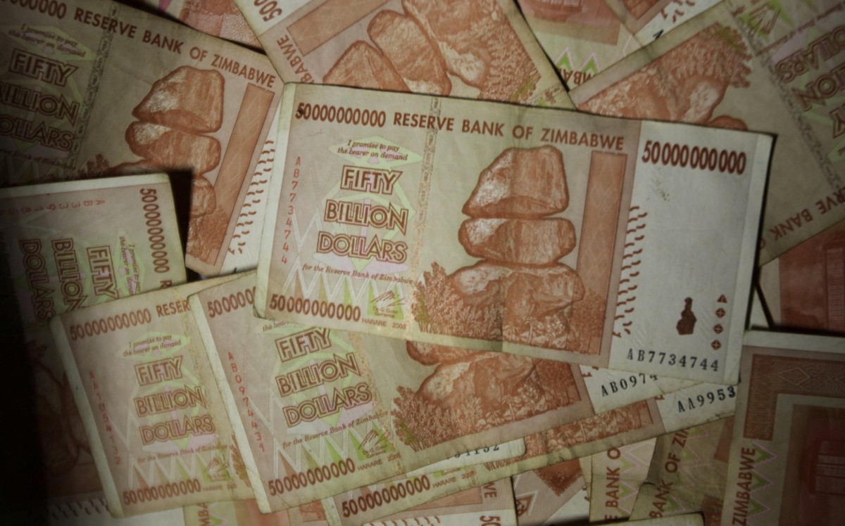 50 miliárd zimbabwianskych dolárov