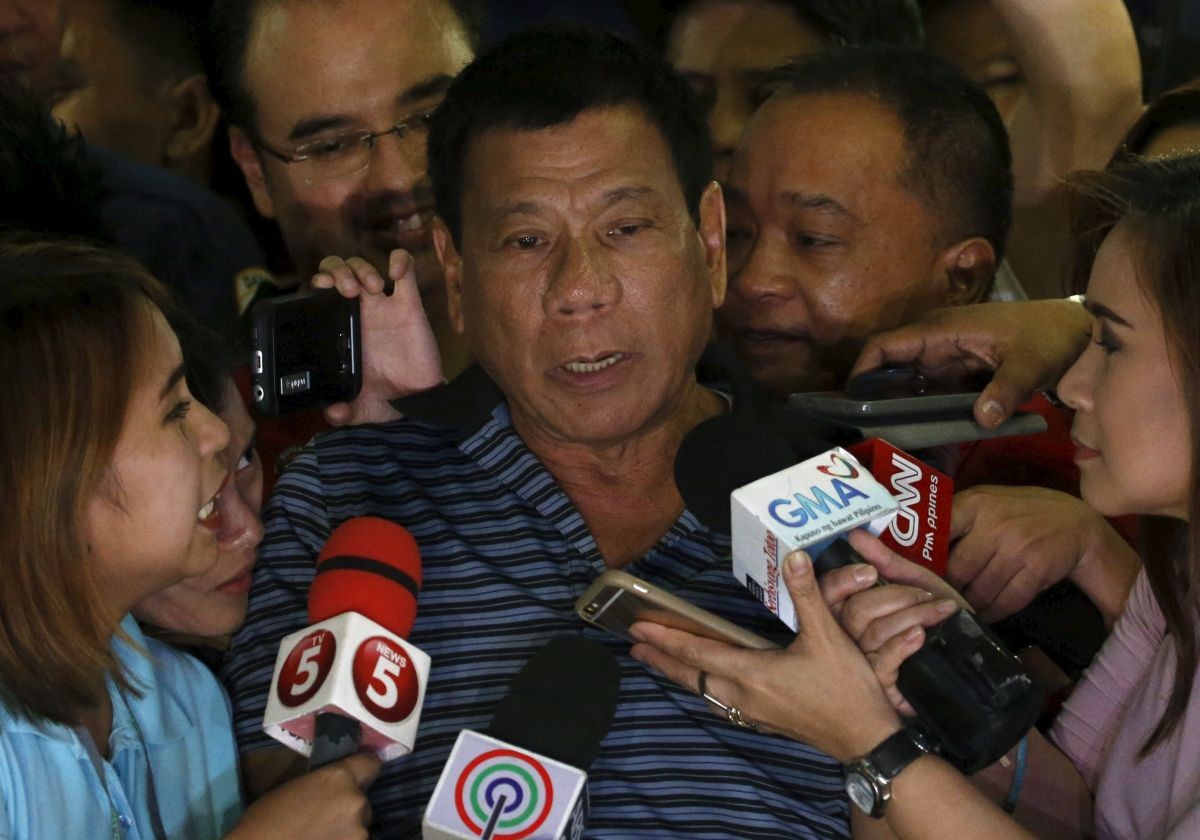 Rodrigo Duterte filipíny prezident