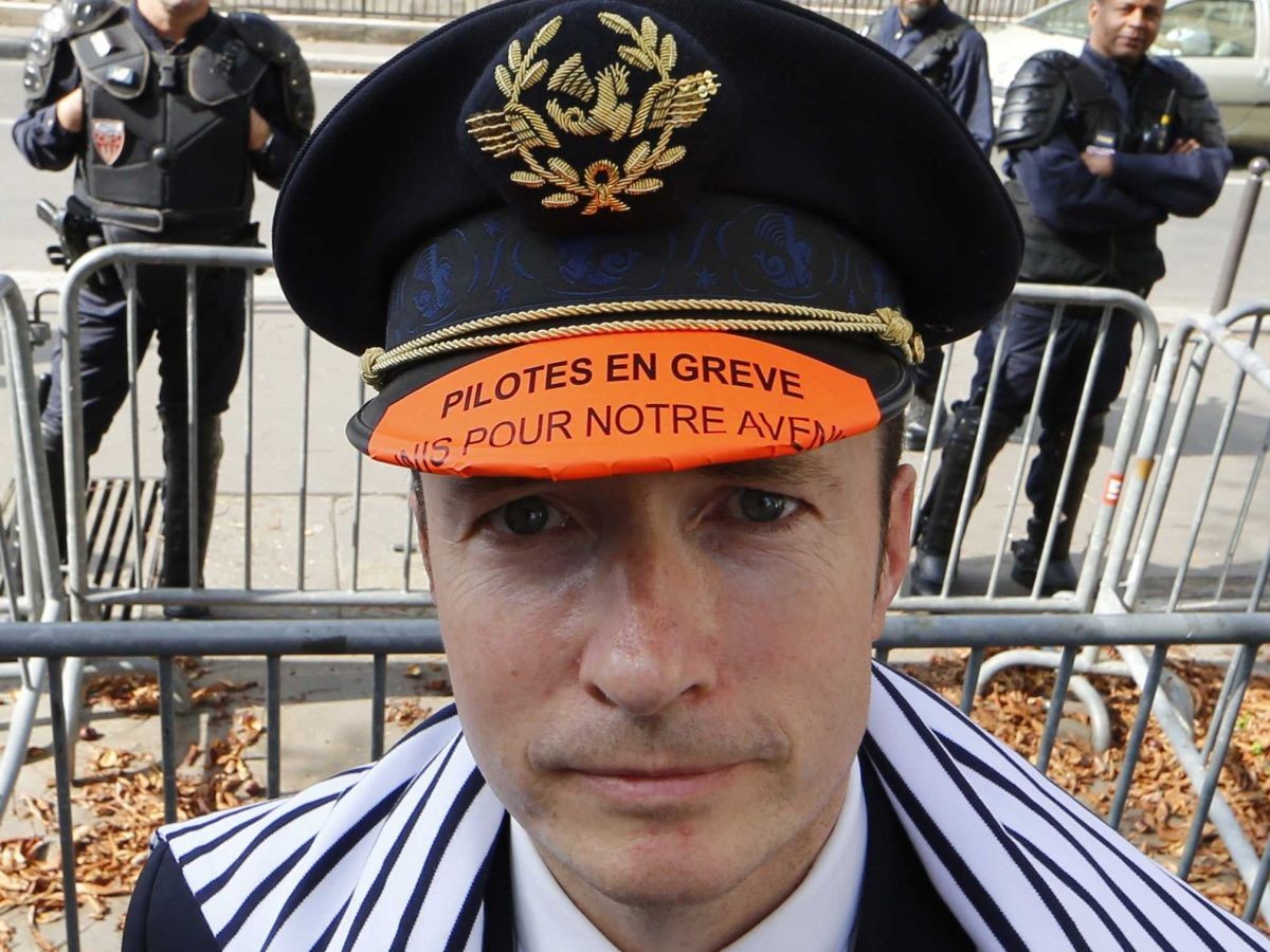 air france pilot štrajk