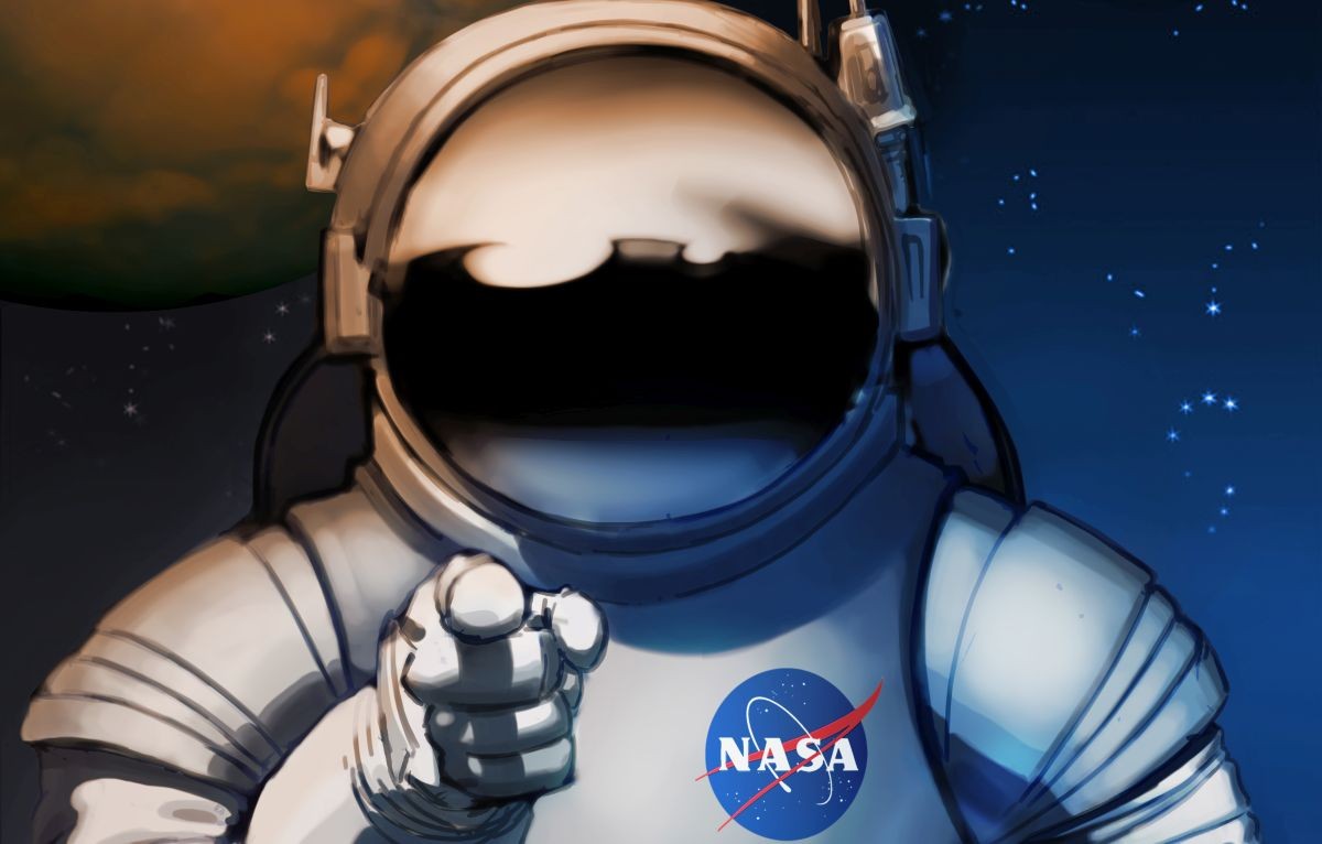 NASA Mars plagát