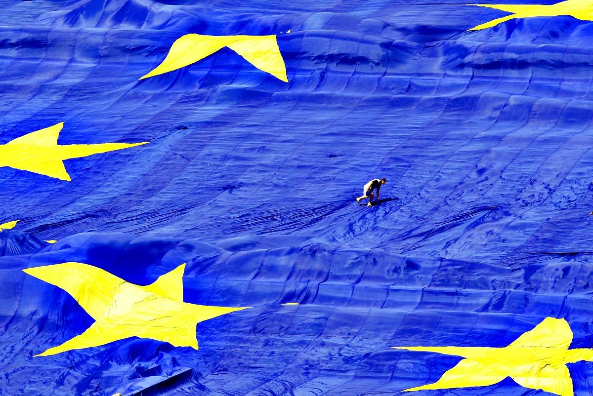 európska únia vlajka