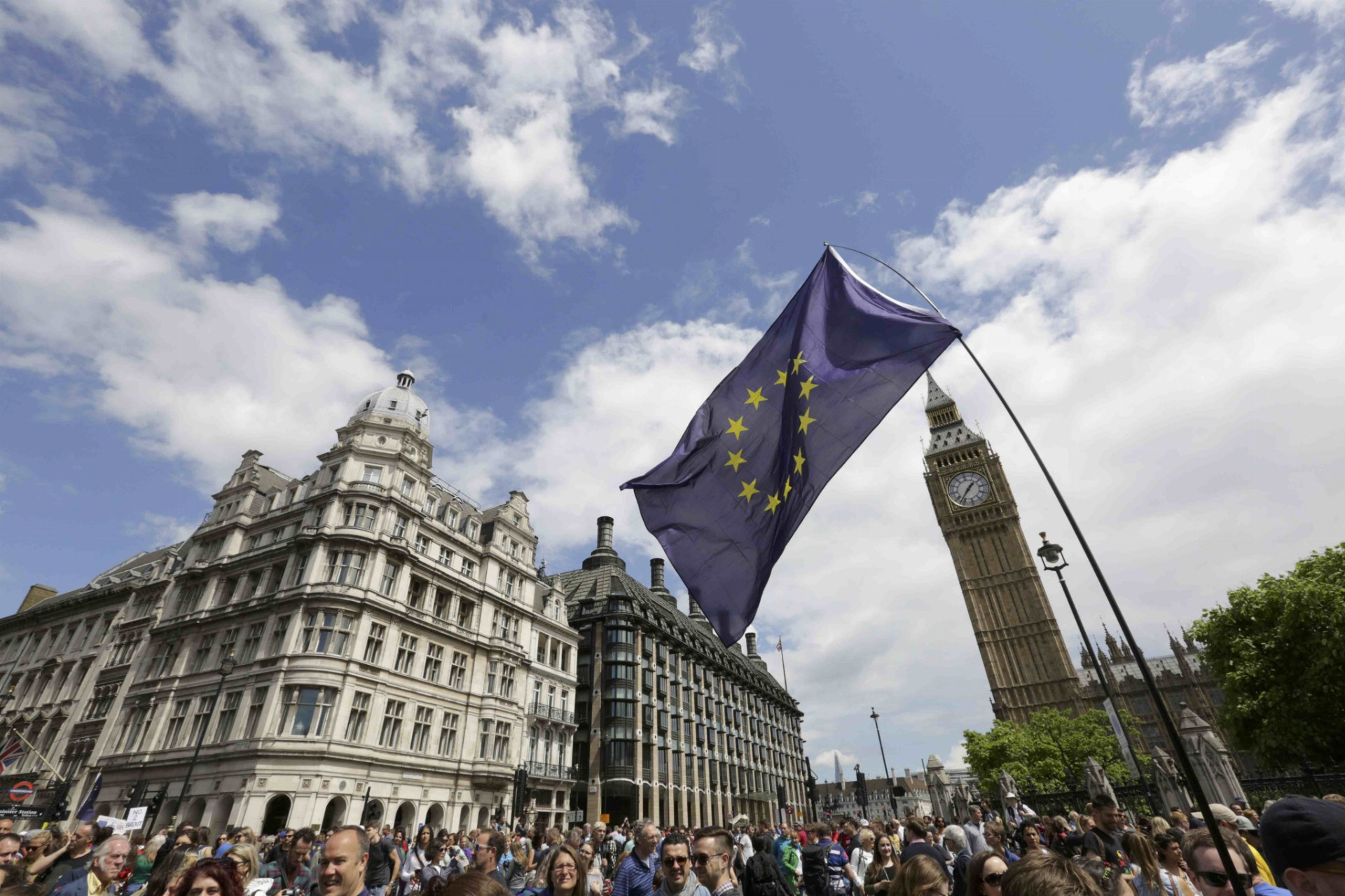Londýn protestuje proti Brexitu