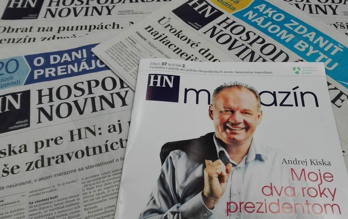 Vydavateľstvo Mafra Slovakia vydáva napríklad Hospodárske noviny. 