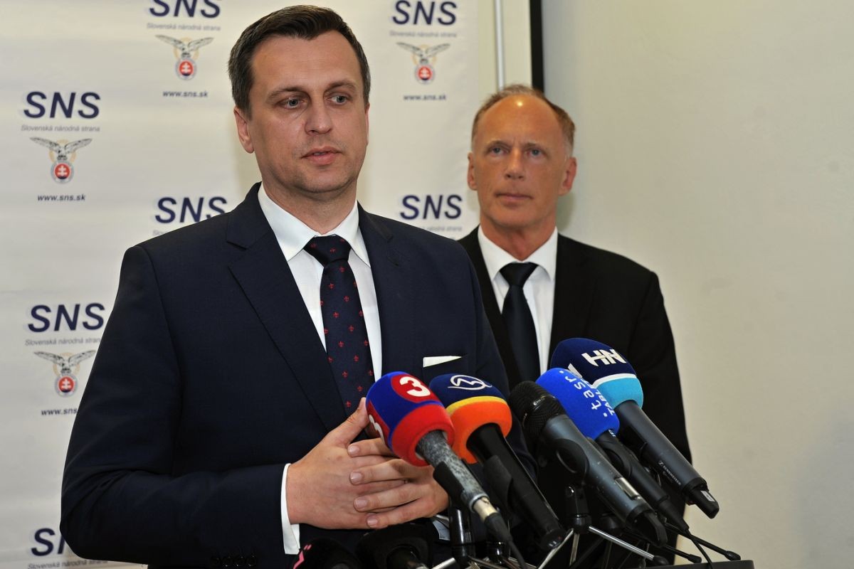 Šéf parlamentu a SNS Andrej Danko