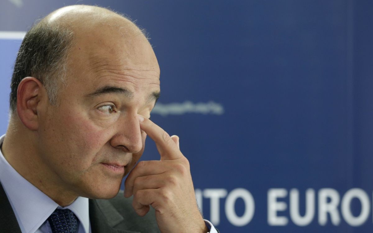 Eurokomisár pre hospodárske a menové záležitosti Pierre Moscovici