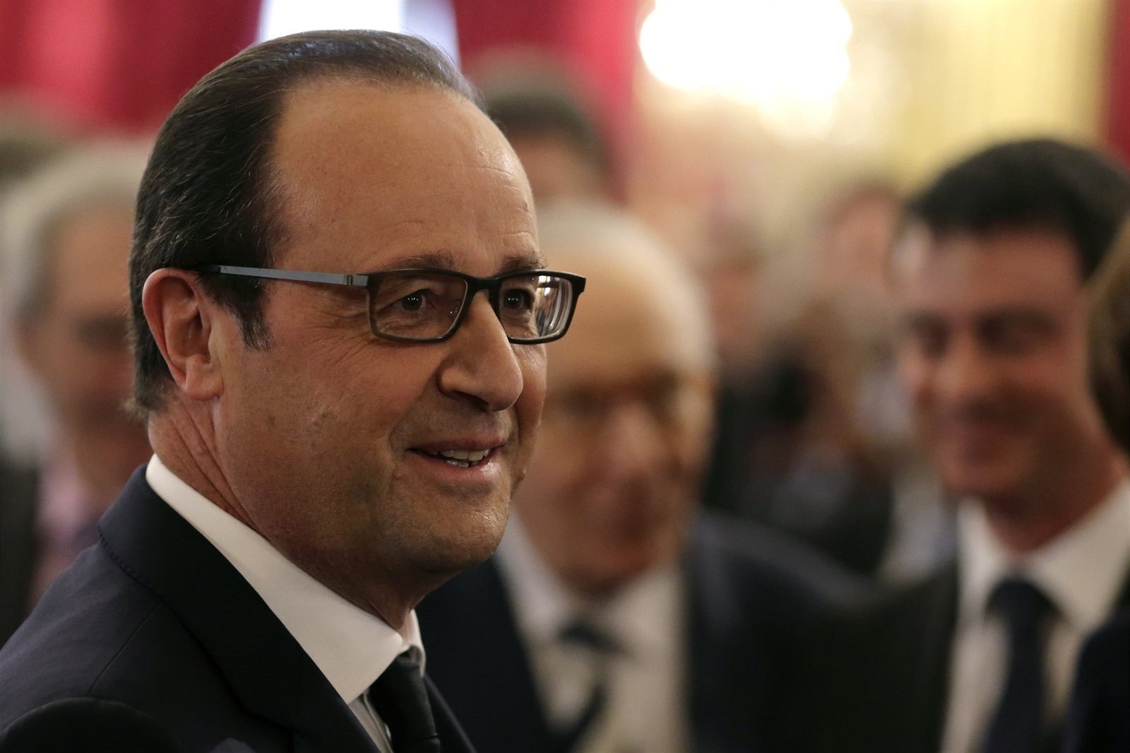 Francúzsky prezident François Hollande.