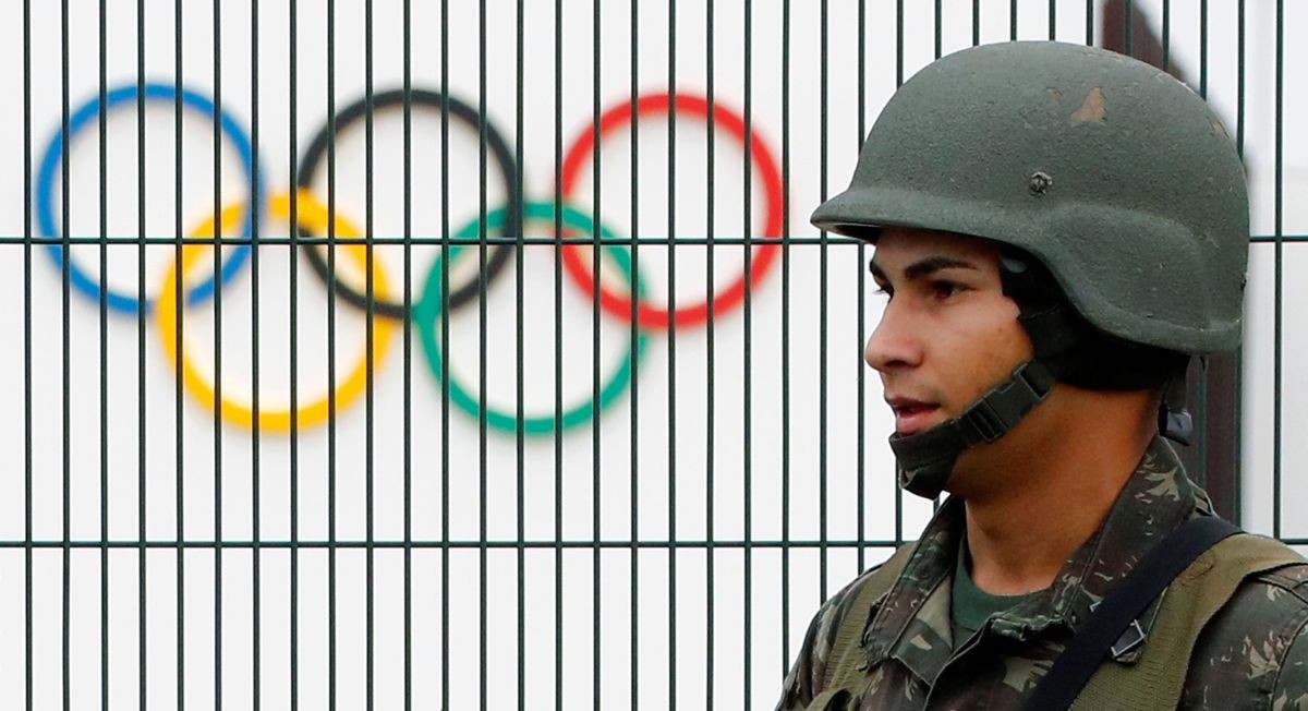 rio olympiáda vojak brazília