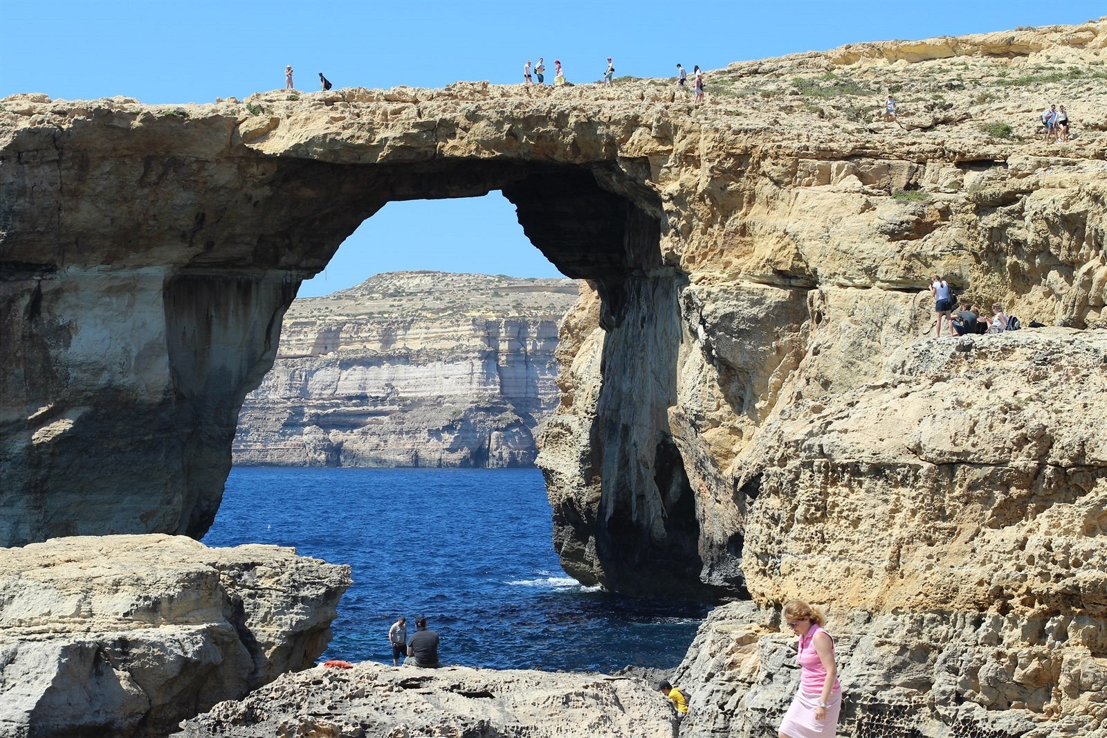 Azúrové okno - jeden z divov Malty, ktorý sa objavil aj v seriáli Hra o tróny.