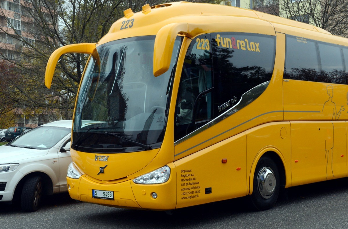 Autobusy RegioJetu