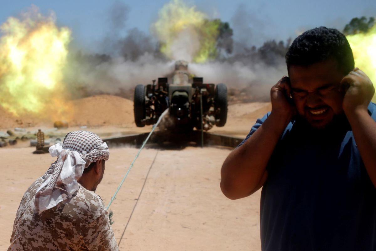 Líbyjské jednotky bojujúce za podpory OSN v Líbyi