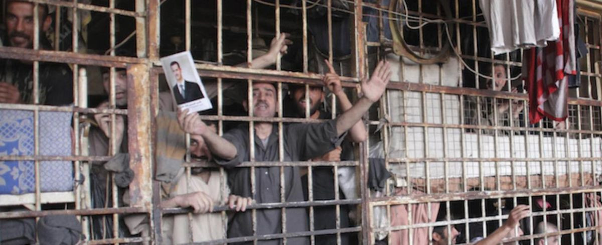 sýria väzni väzenie