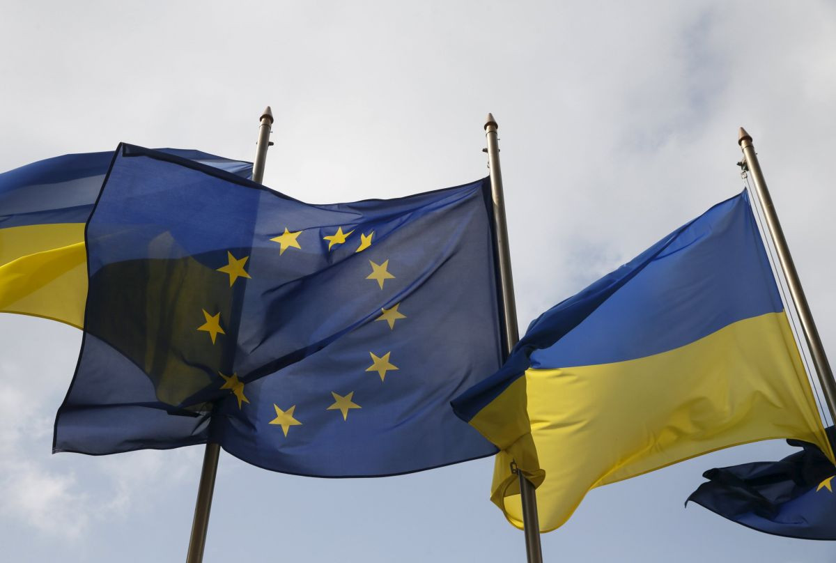 ukrajina eú vlajky