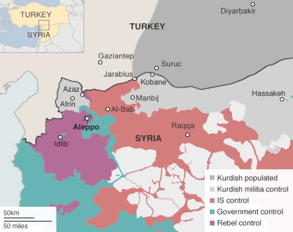 sýria mapa