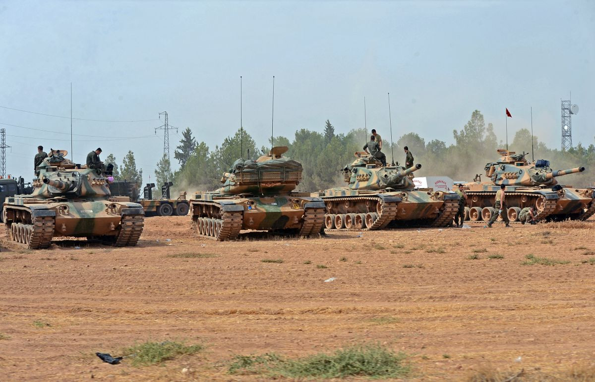 turecko tanky sýria