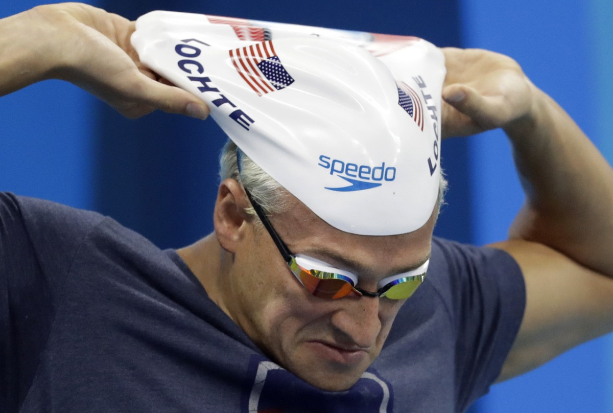 Americký plavec Ryan Lochte