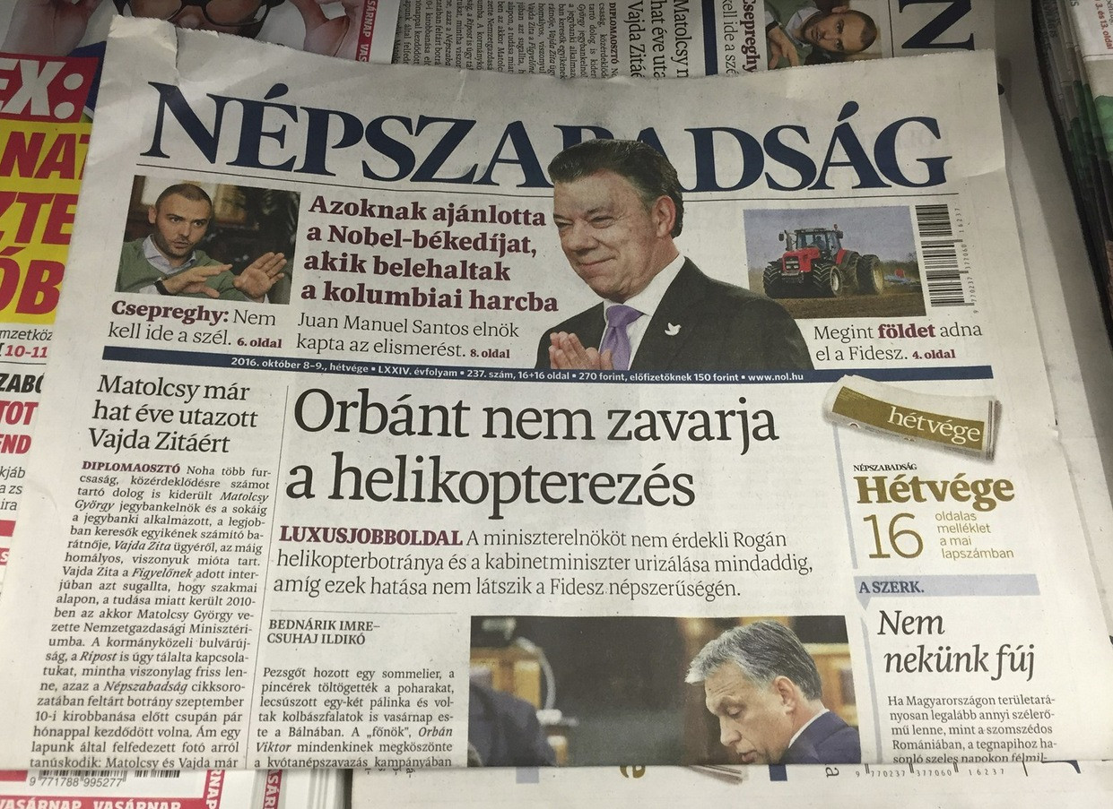 denník Népszabadság