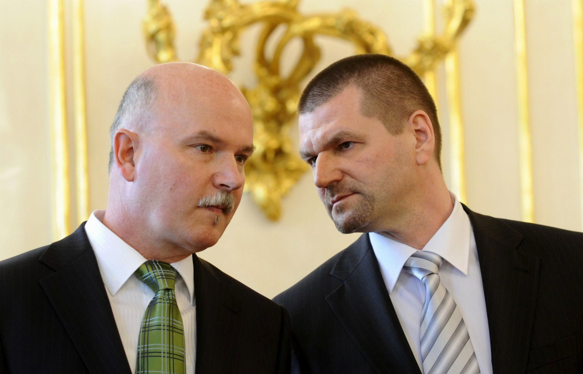 Bývalí ministri Marián Janušek a Igor Štefanov