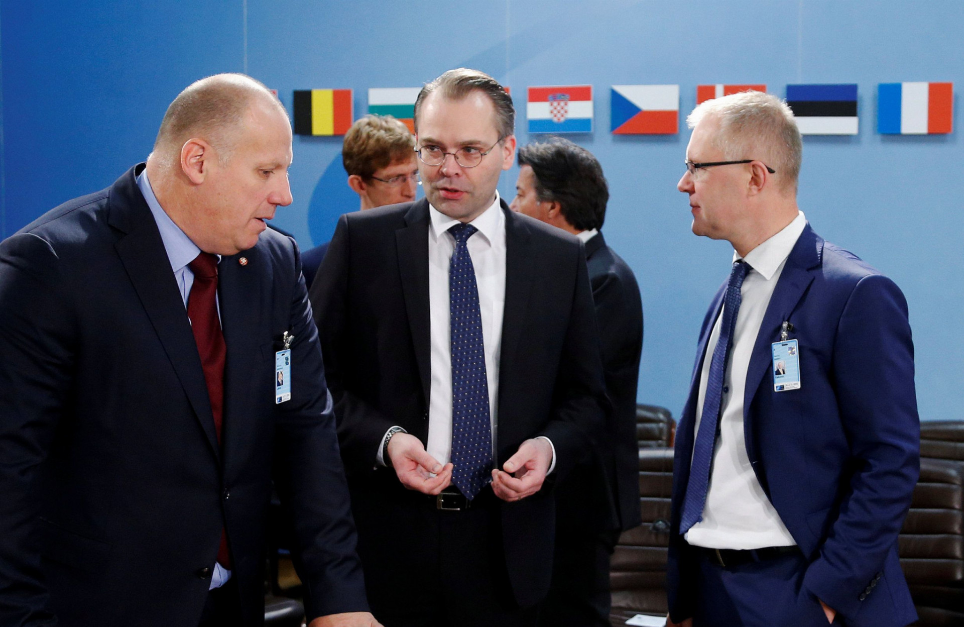 Raimonds Bergmanis (vľavo)