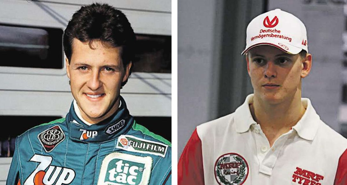 Michael Schumacher a Mick Schumacher