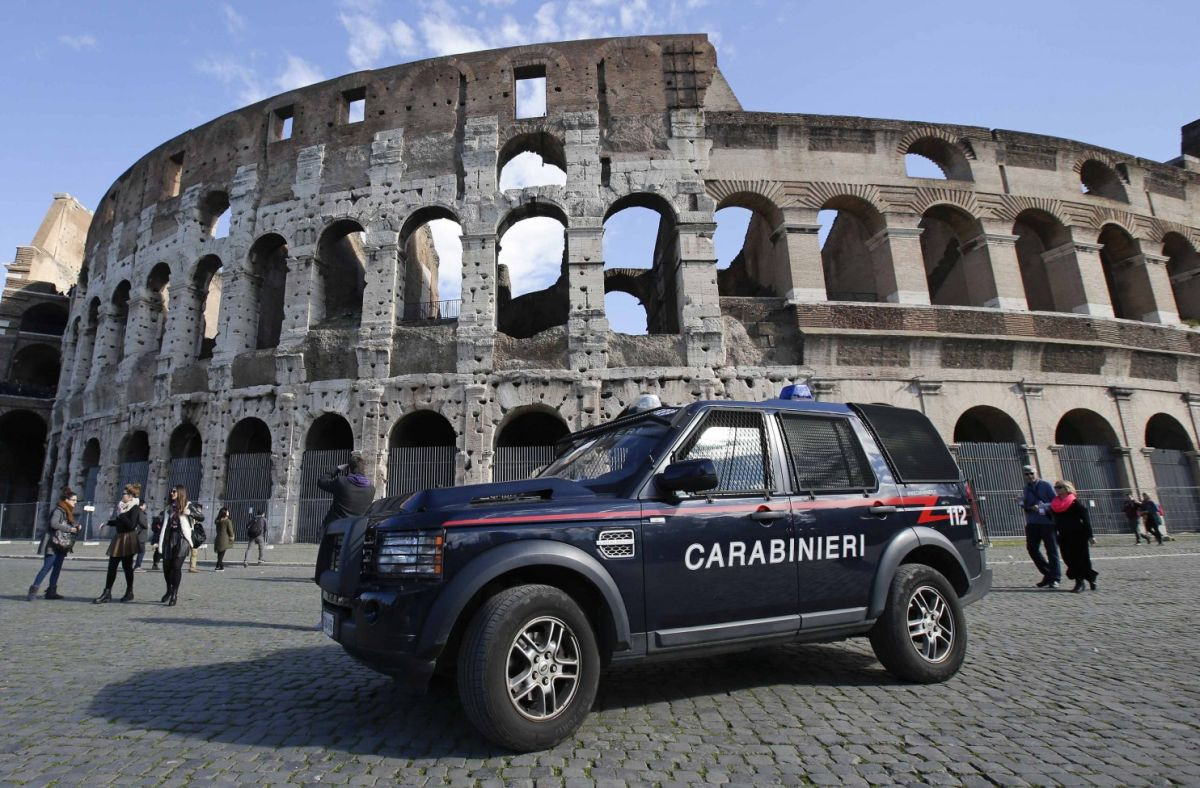 taliansko polícia carabinieri