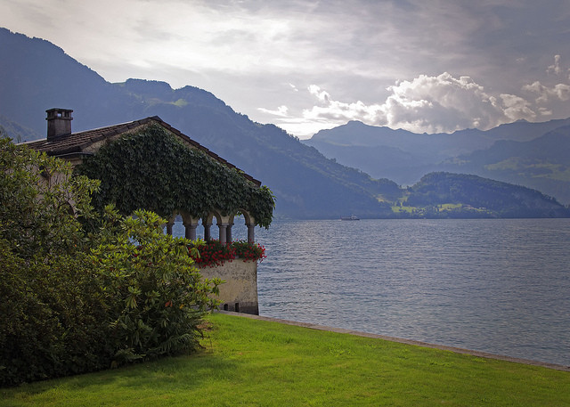Lake Lucerne, Švajčiarsko