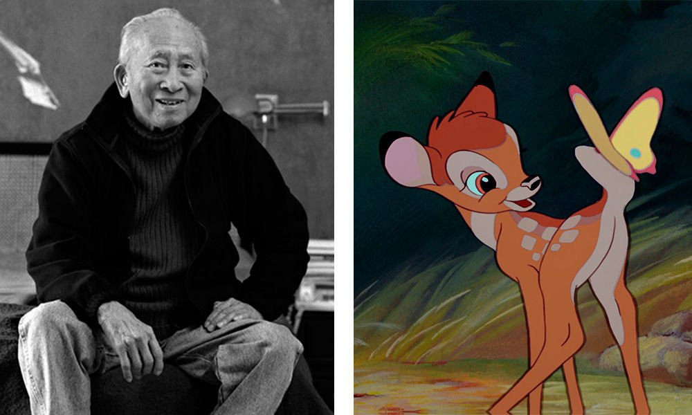 Tyrus Wong, autor kresby Bambiho od Walta Disneyho.