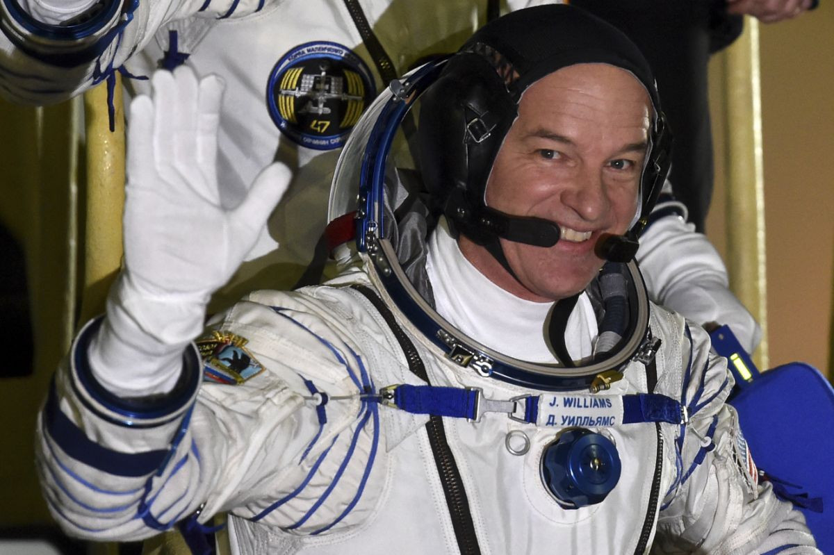 Americký astronaut Jeff Williams