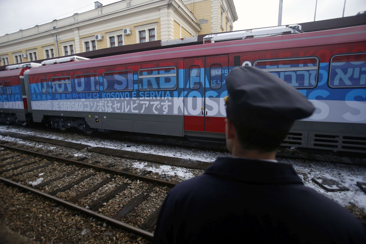 kosovo srbsko vlak
