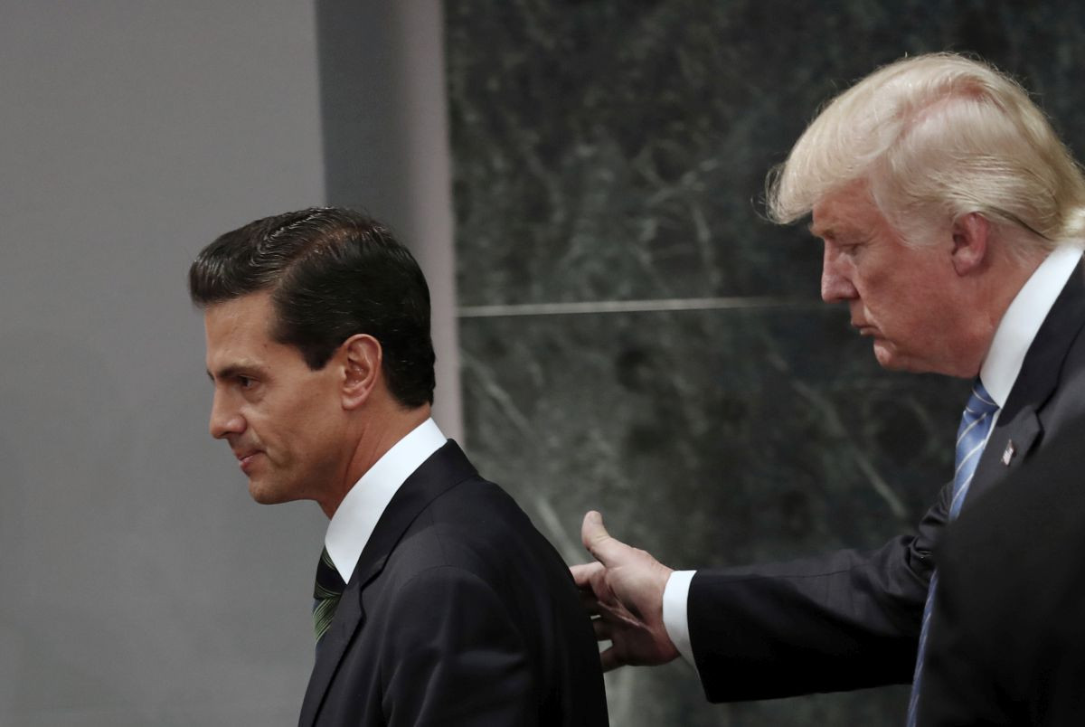 Enrique Peňa Nieto Donald Trump